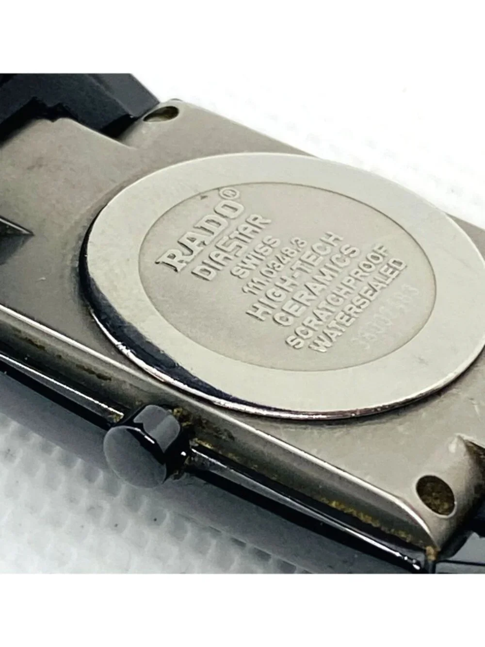 Rado Ceramic 111.0338.3 Mens Watch Runs Please Read 7